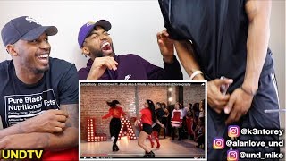 CHRIS BROWN  JUICY BOOTY  ALIYA JANELL CHOREOGRAPHY REACTION [upl. by Ttehc]