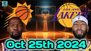 Los Angeles Lakers vs Phoenix Suns Full Game Breakdown Oct 25th 2024 [upl. by Lain]