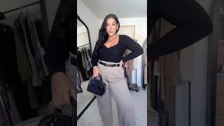 Midsize fall outfits for work midsize ootd size14 grwm autumnfashion workwear [upl. by Spark]