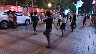 JPR China Diary 4 Square DanceShuffle Dance [upl. by Annoynek]