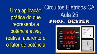 Potência ativa e reativa em uma instalação industrial  o fator de potência [upl. by Eadie]