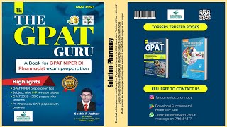 GPAT Guru  A Book for GPAT  NIPER DI Pharmacist Exam Preparation [upl. by Aelram53]