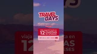 ✈️¡Aprovecha los Travel Days ✈️ viajes [upl. by Swaine]