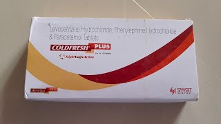 Coldfresh plus tablet full review uses sideeffects dose in Hindi [upl. by Rafa]