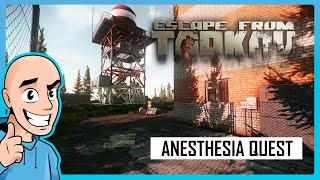 Escape from Tarkov PVE Anesthesia Quest Guide Shoreline Map  Teaching My Son 44  Full Raid [upl. by Helfant333]