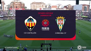 CD Castellón  Córdoba CF  Partido Completo 50fps  Jornada 28 Primera Federación 202324 [upl. by Azarcon]