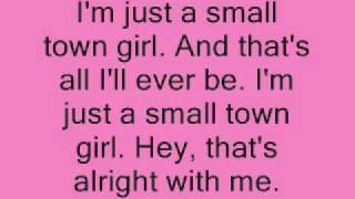 Kellie Pickler Small Town Girl lyrics [upl. by Carleen]