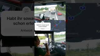 Einfach mal rückwärts auf der Autobahn  das komplette Video folgt lkwfahrer dashcamvideos [upl. by Monti]