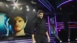 Loukas Giorkas  H mpalanta tou kirMentiou  Live 7 Full clip  XFactor [upl. by Eicul]