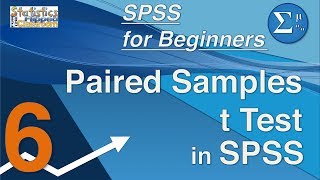 06 Paired Samples tTests in SPSS – SPSS for Beginners [upl. by Jeniffer]