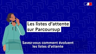 Parcoursup 2024  comment évoluent les listes d’attente [upl. by Adnofal]