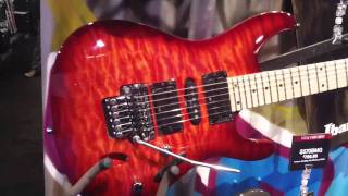 New from NAMM 2011 Ibanez launches the S570BMG and the S420BBS [upl. by Pedrick]