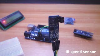 How to make RPM Tachometer using LM393 IR speed sensor [upl. by Leksehc]