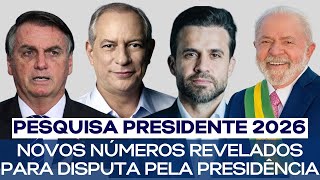 PESQUISA PRESIDENTE NOVOS NÚMEROS PARA ELEIÇÕES EM 2026 [upl. by Blas836]