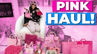 EVERYTHING IVE BEEN OBSESSING OVER PINK HAUL [upl. by Boehike]