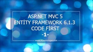 AspNet Mvc 5 Entity Framework 613 Code First 1 [upl. by Rolfston]