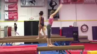 Annie Leblanc  amazing gymnast  hall of fame [upl. by Kalvn]