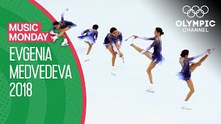 Evgenia Medvedevas short program at PyeongChang 2018  Music Monday [upl. by Barbie899]