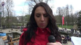 Interview Jamala Ukraine 2016 at Eurovision In Concert [upl. by Charil739]