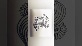 Daily kolam for beginners trending rangolidesigns ytshorts [upl. by Thomajan]