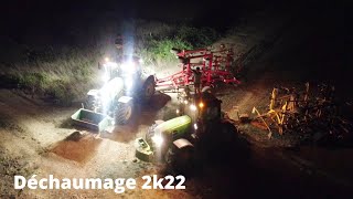 😱Déchaumage 2022 XXL  Väderstad Swift 560 amp Agrisem vibromulch 6m  John Deere 6250r amp 7530 [upl. by Peterec]