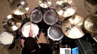 Mighty To Save  Hillsong United Drum Cover HD [upl. by Enailuj]