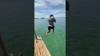 Island Dip🏝️ Hundred Island Philippines 🇵🇭  Pangasinan Hunder Island [upl. by Candie]