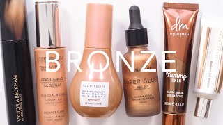 Best Glowy Base Products Pt3  Bronzing Tints for Sunkissed Healthy Skin [upl. by Ssalguod]