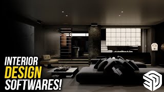 THE 3 BEST INTERIOR DESIGN SOFTWARE [upl. by Esilana]