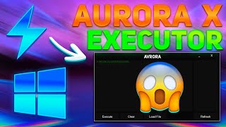 Roblox Executor  Exploit BEST FREE  Aurora X  BYFRON BYPASS [upl. by Alial]