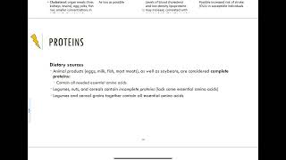 241  Carbohydrates Lipids and Proteins [upl. by Nnyleuqaj26]