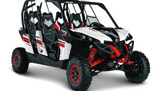 2014 CanAm Maverick Max 1000R X rs DPS Side By Side UTV WalkAround [upl. by Ennairek]