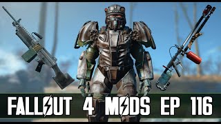 New Power Armor and More  Fallout 4 Mods 116 [upl. by Ataymik]