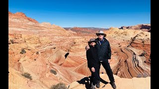 Hiking the Wave  Page Arizona  Lake Powell Scenic Tours [upl. by Nirrol833]