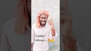 gaddar movie dilouge🔥💪 movie bollywood gaddar gadarmoviedailogue sunnydeoldailogue shorts [upl. by Alegnad]