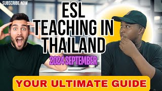 ESL Teaching in Thailand Your 2024 Ultimate Guide  All You Need to Know [upl. by Mellman]