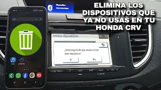 COMO ELIMIAR DISPOSITIVOS QUE YA NO UTILIZAS EN UNA HONDA CRV [upl. by Akalam]