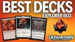 MTG Explorer Best Duskmourn Decks Revealed  MTGA Pioneer Lite [upl. by Leroi]