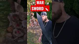 5 WAR SWORD Throwing Techniques shorts skills martialarts [upl. by Rodriguez]