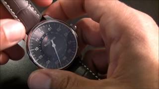 MeisterSinger Perigraph Date Watch Review [upl. by Hourigan]