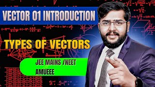 Vector Lecture 1 Introduction of Vector  Types of Vectors  Physics for JEE Main  AMUEEE  NEET [upl. by Okomot913]