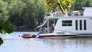 Houseboat Adventures on Lake of the Woods Kenora Ontario [upl. by Tergram]