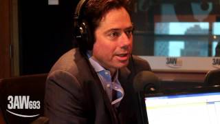 Gillon McLachlan hits back at suggestions the AFL is quotat warquot with players over pay [upl. by Koball]