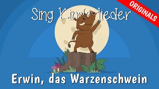 Erwin das kleine Warzenschwein  Kinderlieder zum Mitsingen  Tierlieder  Sing Kinderlieder [upl. by Duquette193]