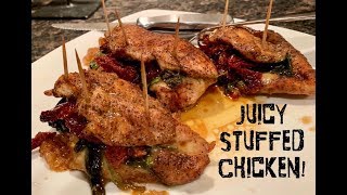 EASY STUFFED CHICKEN RECIPE [upl. by Noel749]