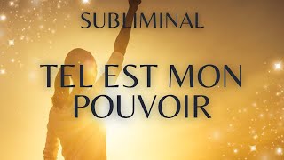 🧿🎧 Transformation subliminale  Affirmations pour activer ton pouvoir intérieur [upl. by Shela]