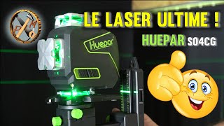 HUEPAR S04CG 🏆 DERNIERE GENERATION de laser nivelant pour les bricoleurs exigeants [upl. by Ynolem]