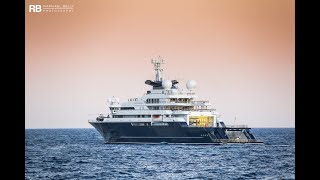 OCTOPUS Yacht • Roger Samuelsson 285M Superyacht • Lurssen • 2003 • Built for Paul Allen [upl. by Eldwon]