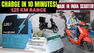 Charge in 10 Minutes Quantum Plasma Electric Scooter  EV Bro [upl. by Erej]