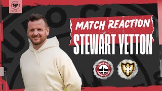 Stewart Yetton Match Reaction Falmouth Town a 202425 [upl. by Davida]